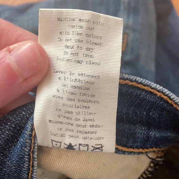 Rag & Bone Distressed Skinny Jeans - Picture 9 of 10